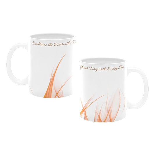 Embrace the Warmth Mug Art and Design by HadiArts