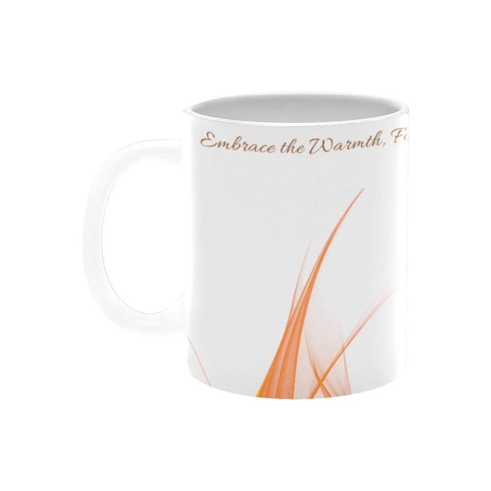Embrace the Warmth Mug Art and Design by HadiArts